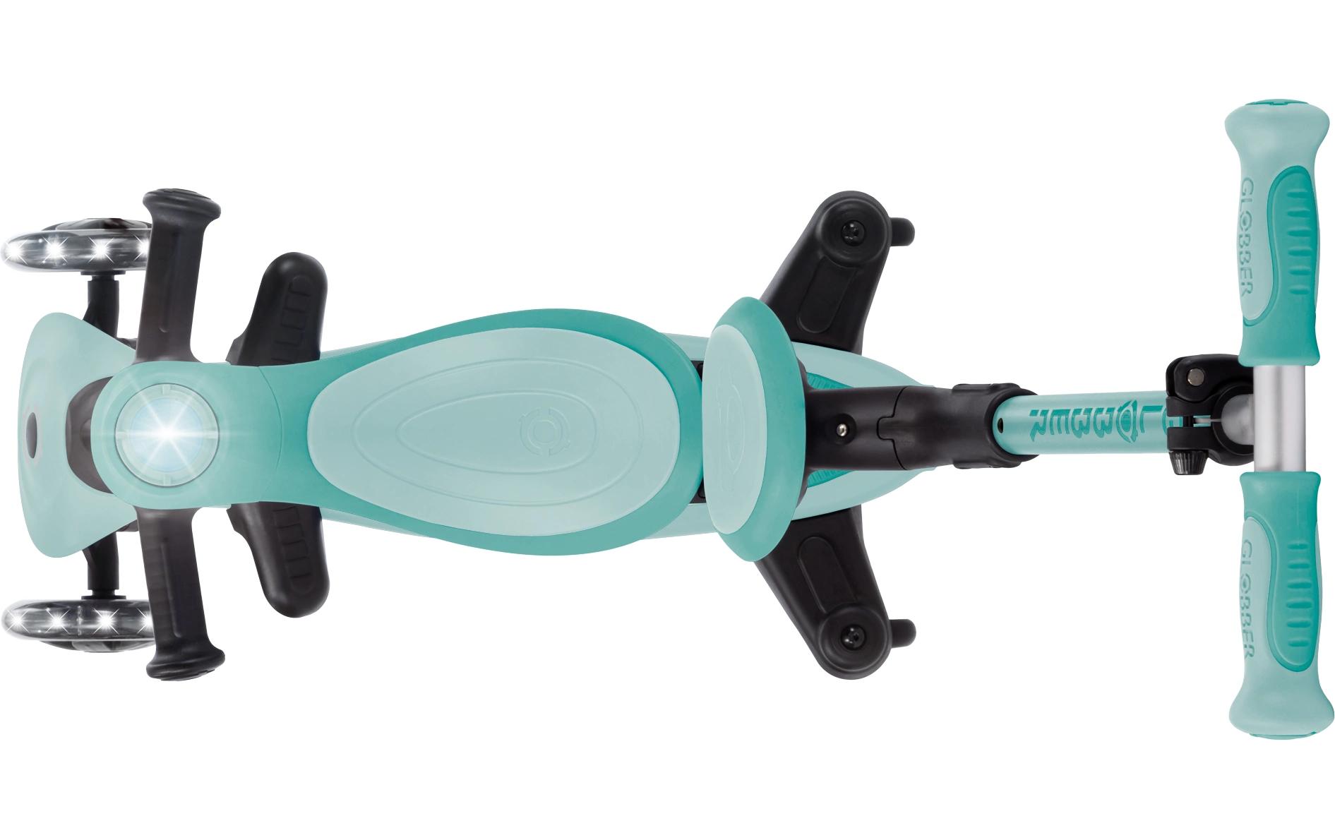 GLOBBER Scooter GO UP Baby Lights 360° Mint