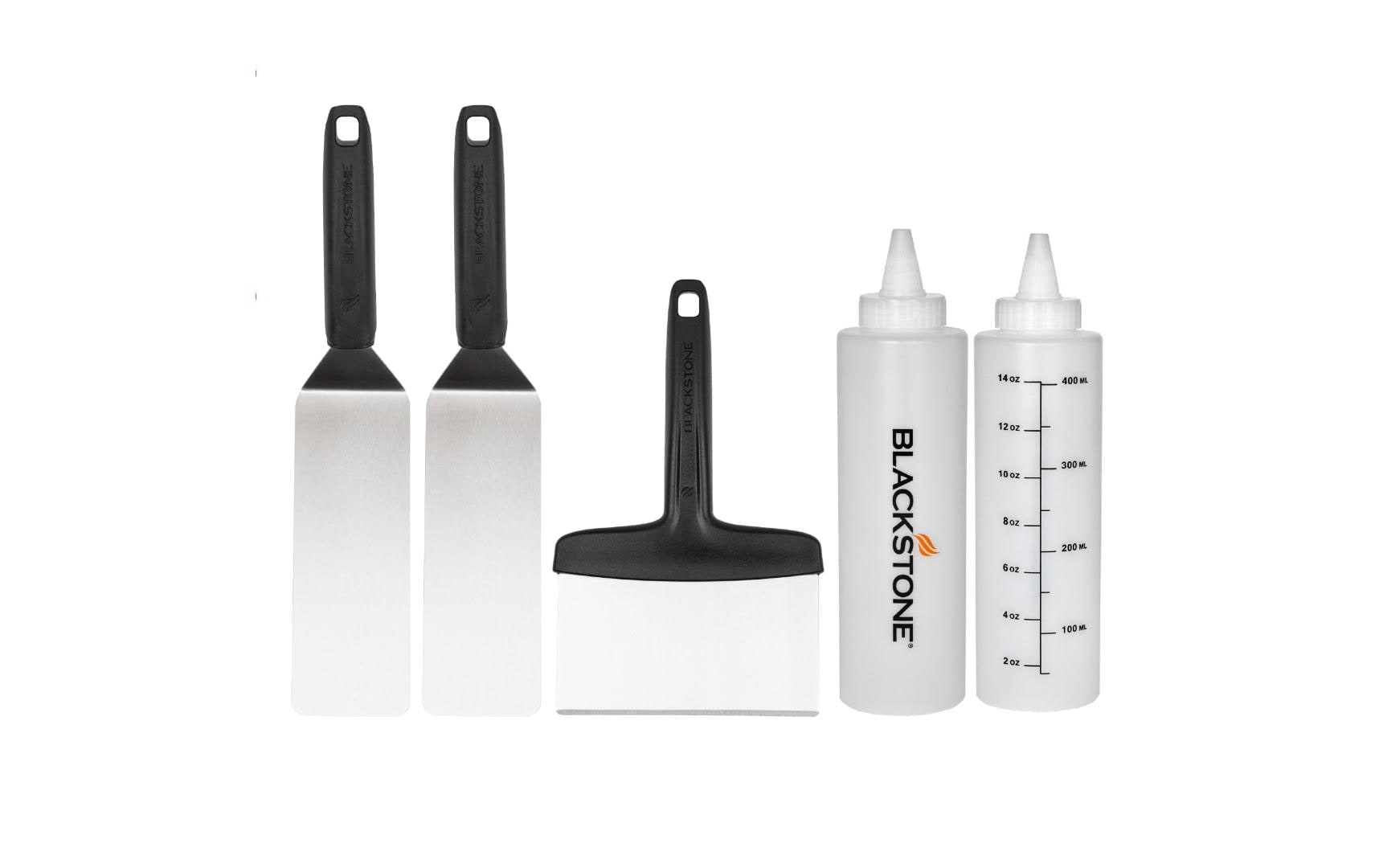 Blackstone Grillbesteck-Set Europa 5-teilig, Weiss/Schwarz