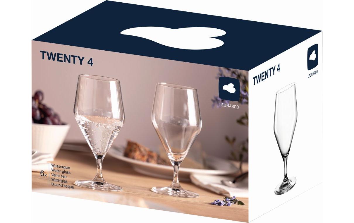 Leonardo Trinkglas Twenty4 330 ml, 1 Stück, Transparent