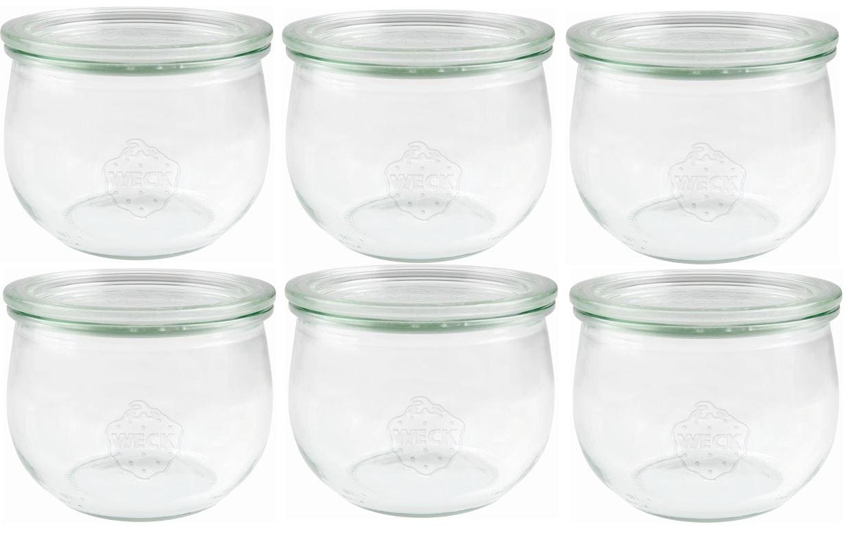 Weck Einmachglas 500 ml, 6 Stück