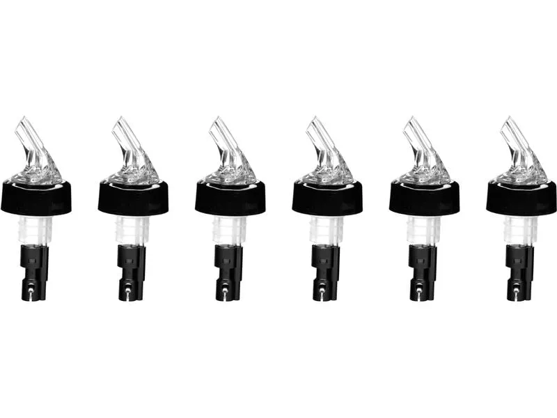 Westmark Spirituosen-Dosierer Posi Pour 5 Stück, Schwarz, 2 cl Westmark Spirituosen-Dosierer Posi Pour 5 Stück, Schwarz, 2 cl