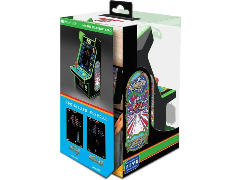 MyArcade Spielkonsole Micro Player Pro Galaga MyArcade Spielkonsole Micro Player Pro Galaga
