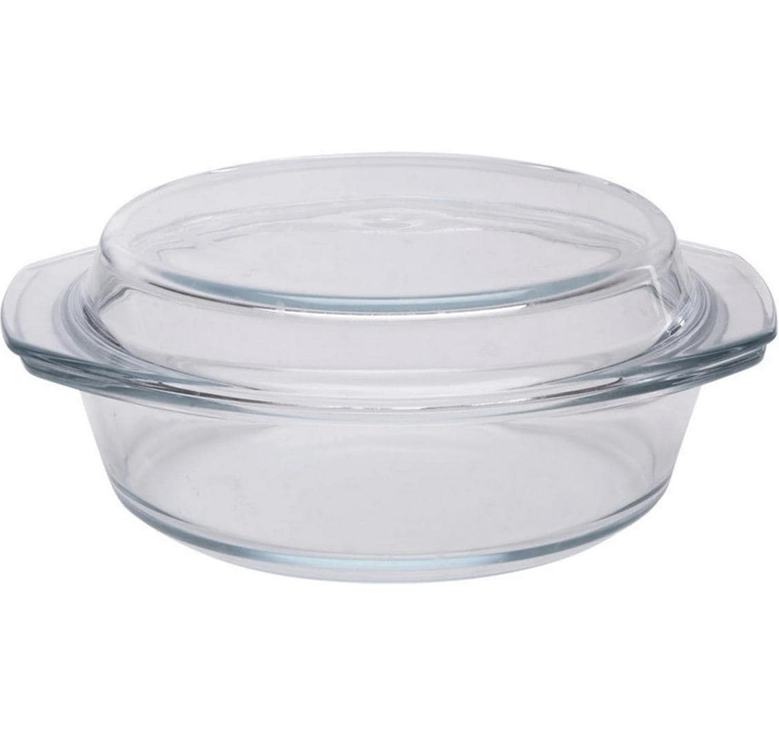 alpina Auflaufform 1.8 l Oval, Transparent