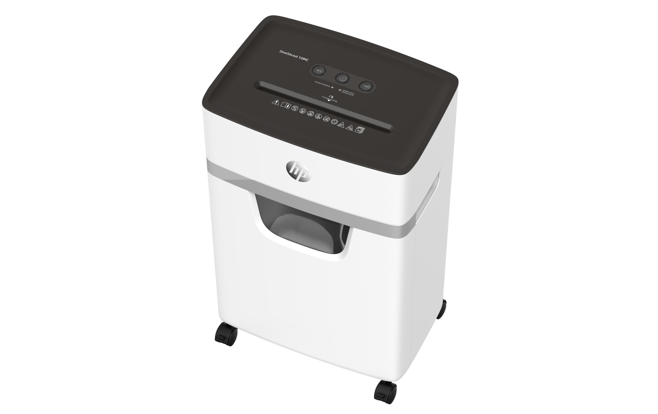 HP Aktenvernichter OneShred 10MC P-5, 10 Seiten
