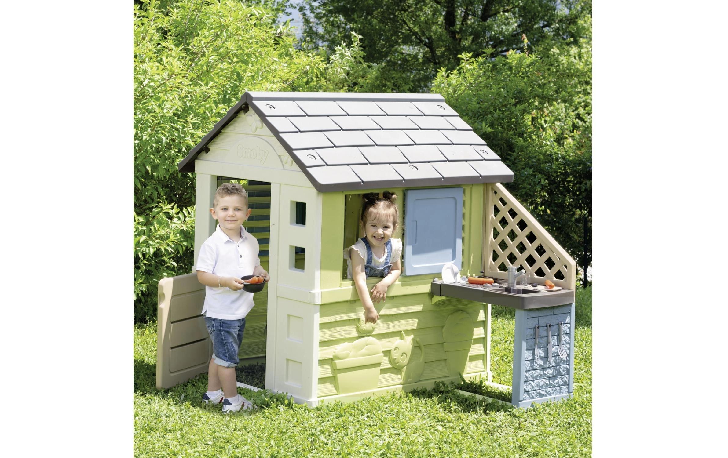 Smoby Spielhaus Life Pretty mit Küche