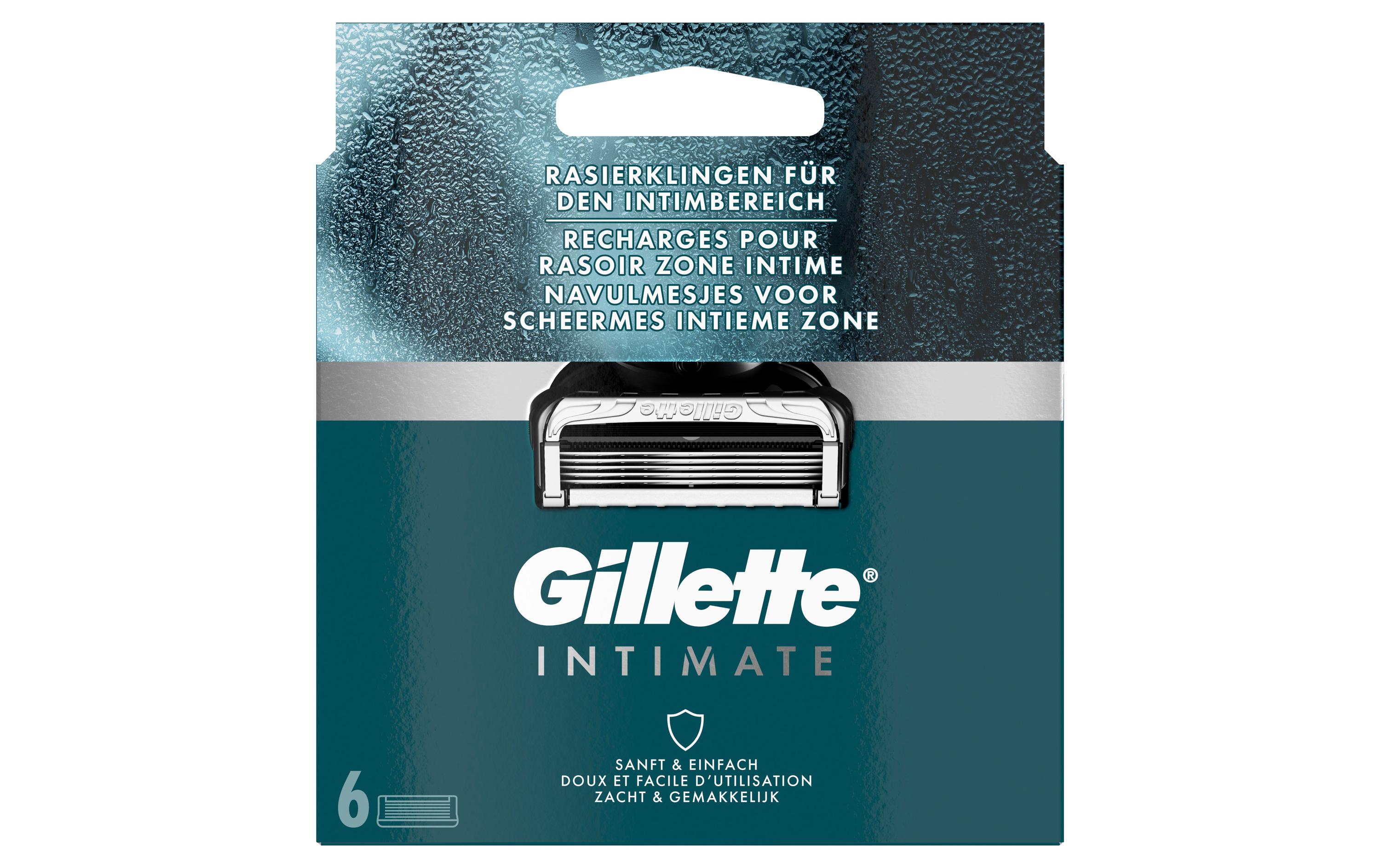 Gillette Rasierklingen Intimate 6 Stück