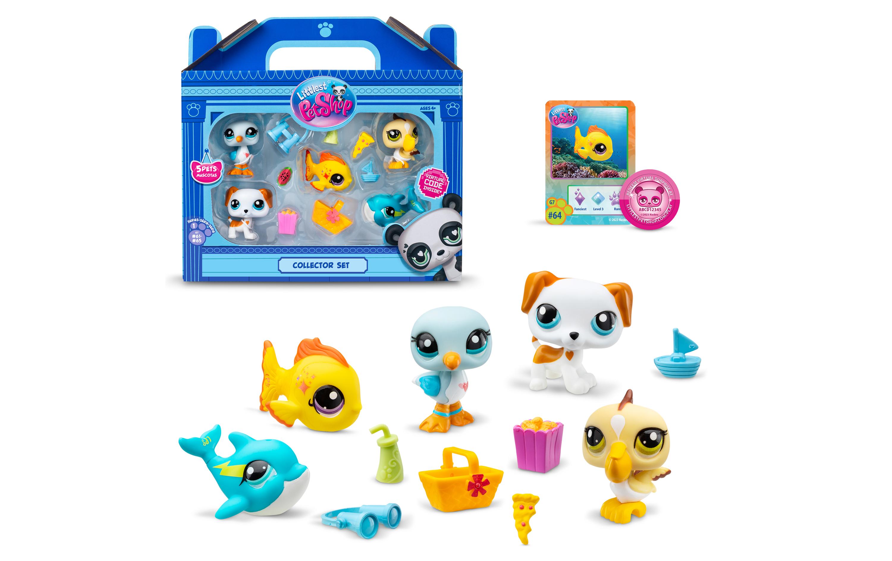 BANDAI Spielfigurenset Littlest Pet Shop – Beach Besties BANDAI Spielfigurenset Littlest Pet Shop – Beach Besties