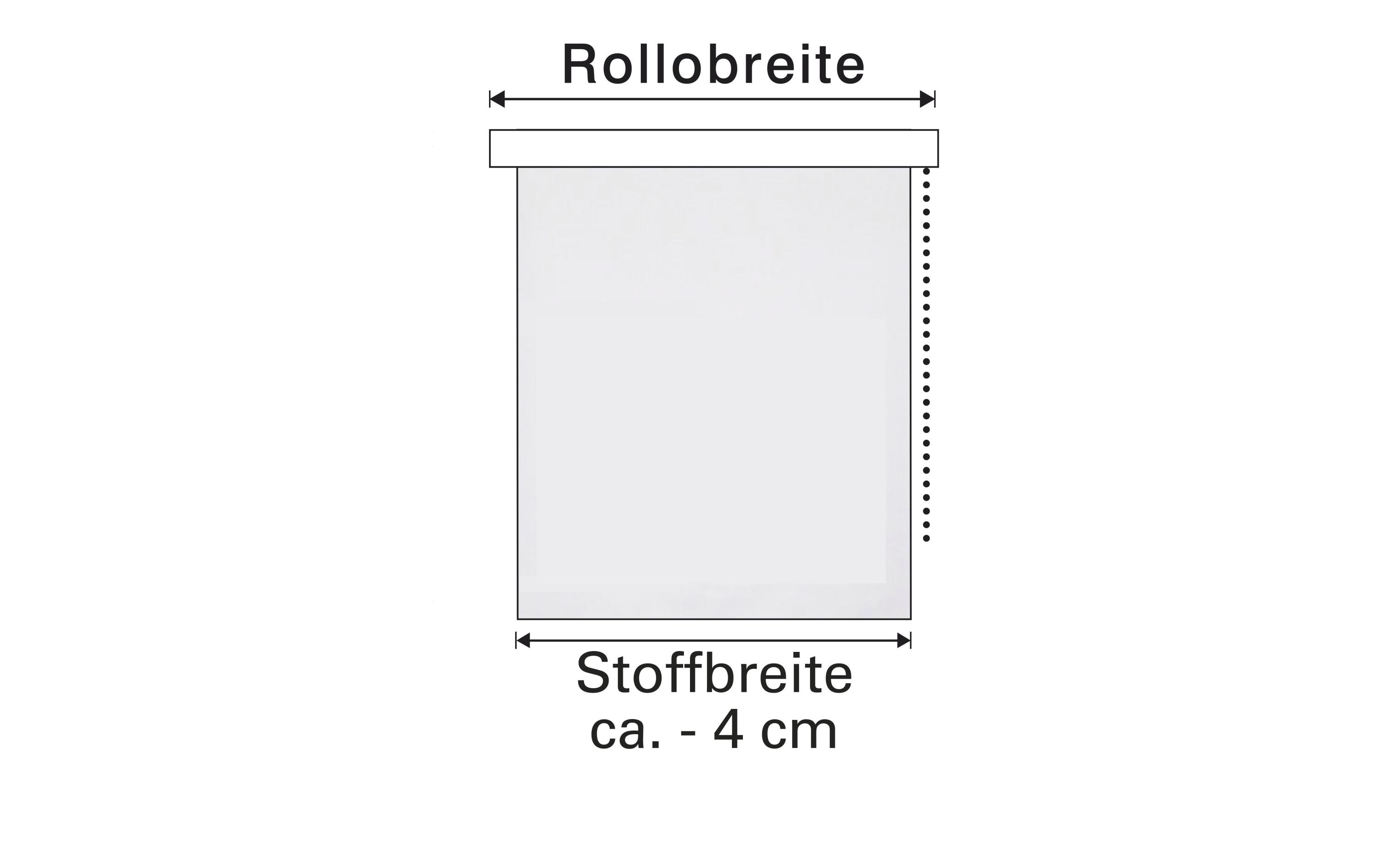 Gardinia Doppelrollo De Luxe 90 x 240 cm, Grau