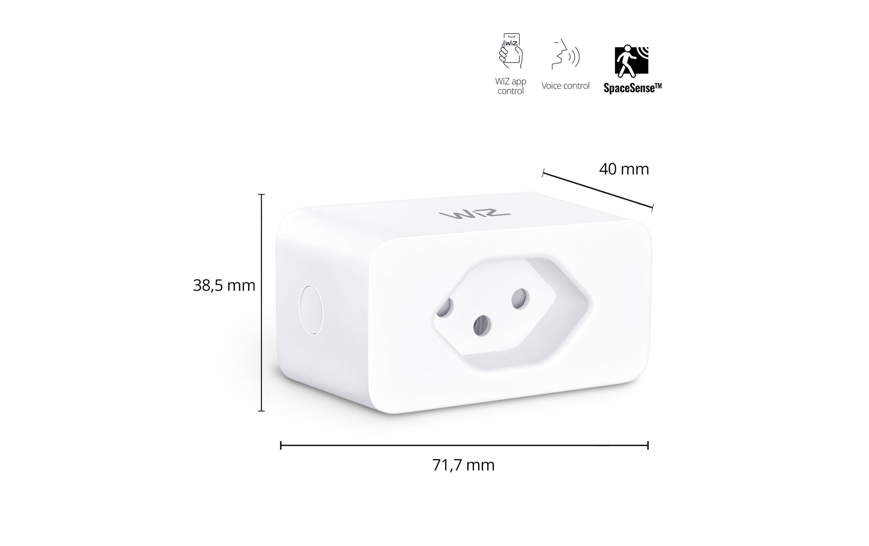WiZ Smart Plug CH, Matter / WLAN