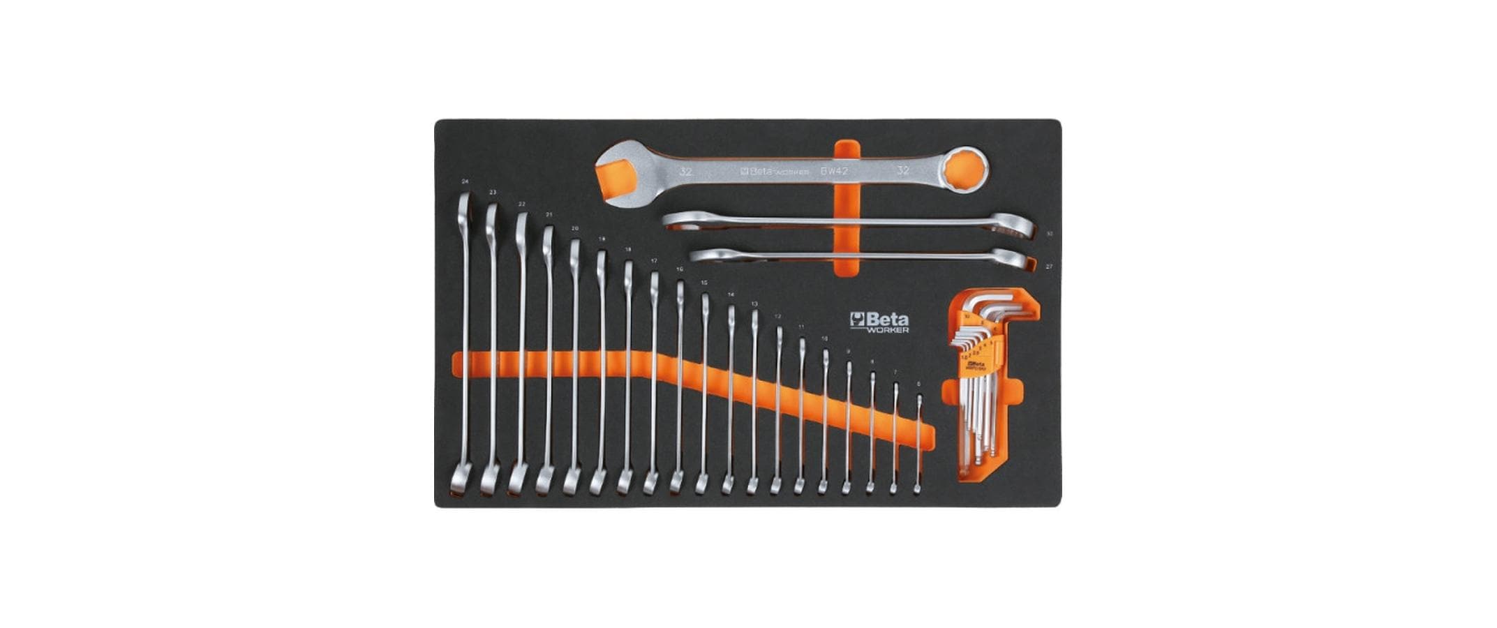 BETA BW 2400S G7 E-M – BETA Werkstattwagen 309-teilig