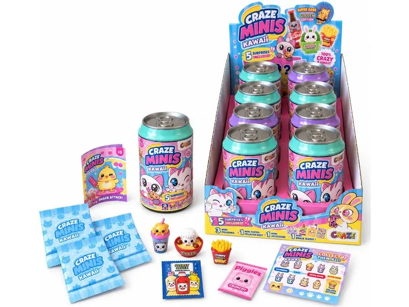 Craze CRAZE Minis Kawaii Kunststoff Multi Craze CRAZE Minis Kawaii Kunststoff Multi