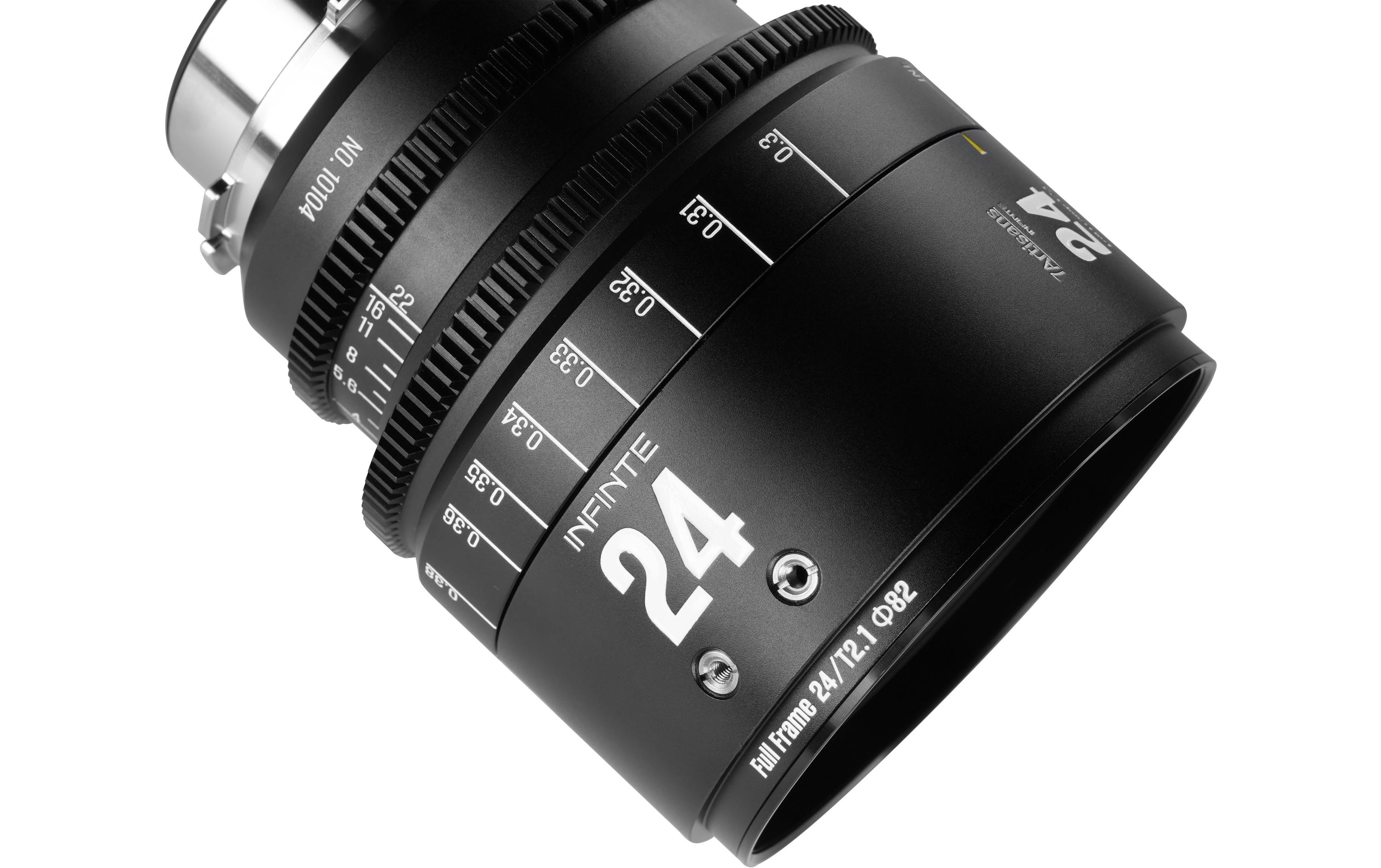 7Artisans Festbrennweite 24mm T/2.1 INFINTE Schwarz – Arri PL