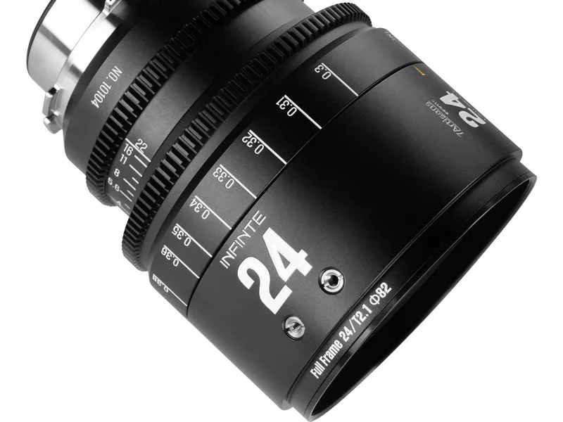 7Artisans Festbrennweite 24mm T/2.1 INFINTE Schwarz – Arri PL 7Artisans Festbrennweite 24mm T/2.1 INFINTE Schwarz – Arri PL