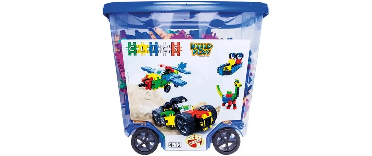 Sombo Baukasten Clics Box Bausatz 800 Teile Sombo Baukasten Clics Box Bausatz 800 Teile
