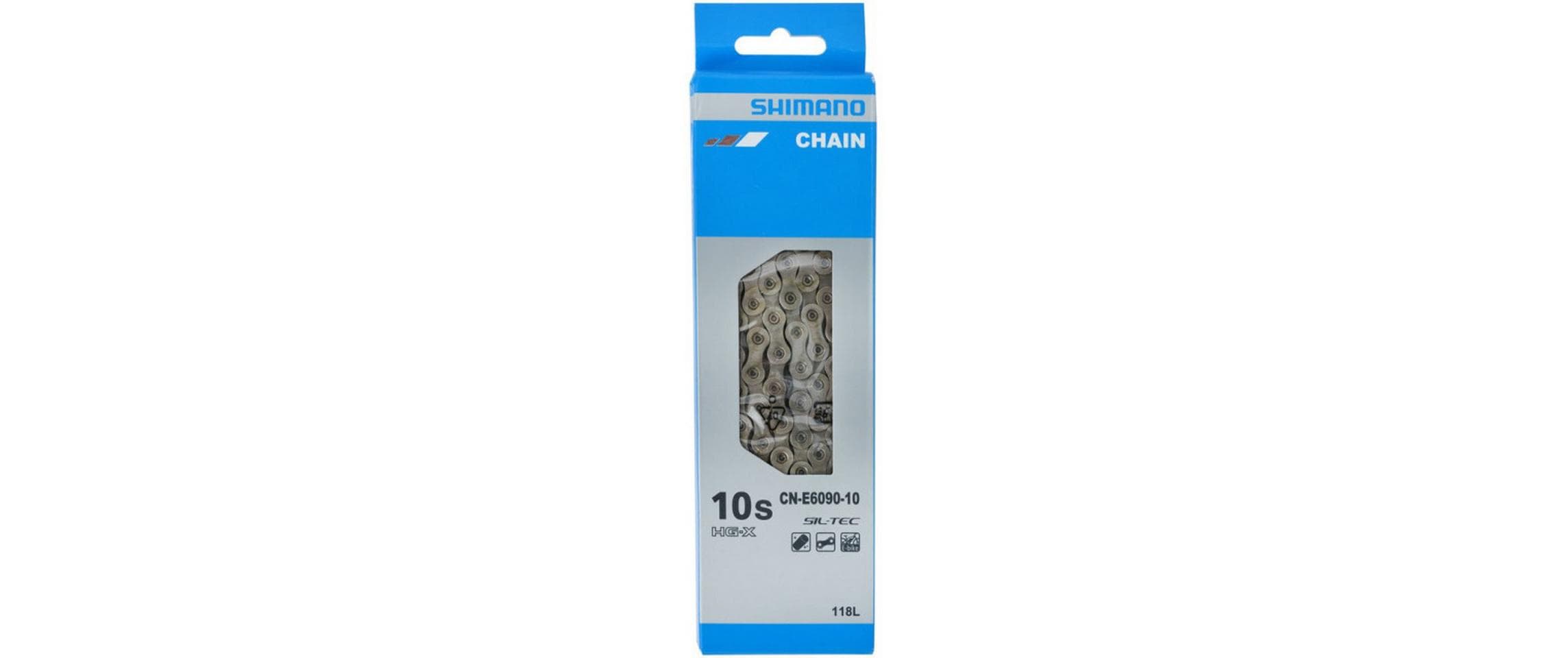 Shimano Velokette CN-E6090 10-Gang, 118 Glieder Shimano Velokette CN-E6090 10-Gang, 118 Glieder