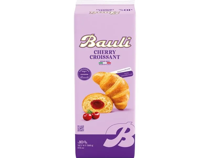Bauli Croissant – Kirsche 10 Stück, 500 g Bauli Croissant – Kirsche 10 Stück, 500 g