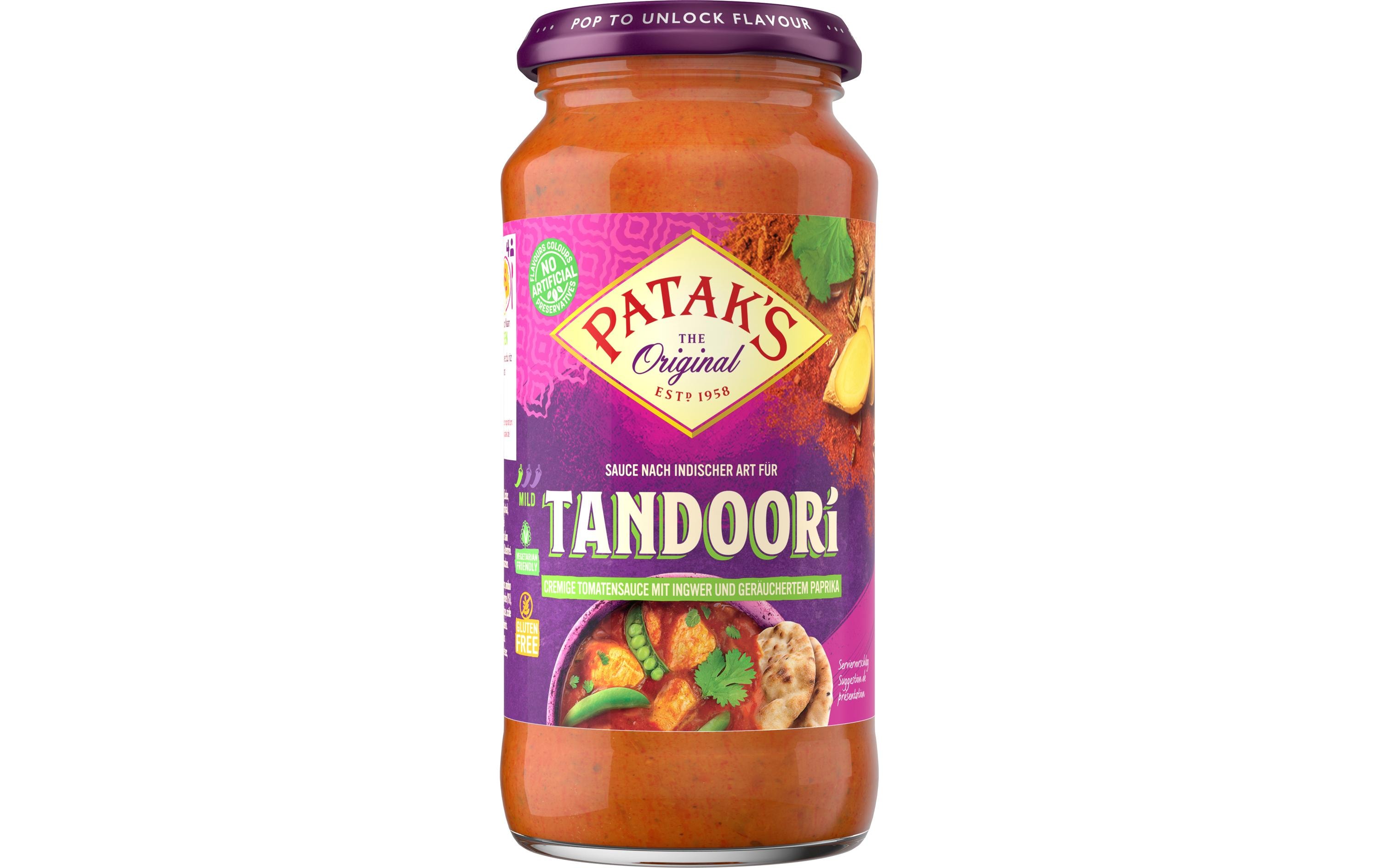 Pataks Tandoori Sauce 450 g Pataks Tandoori Sauce 450 g