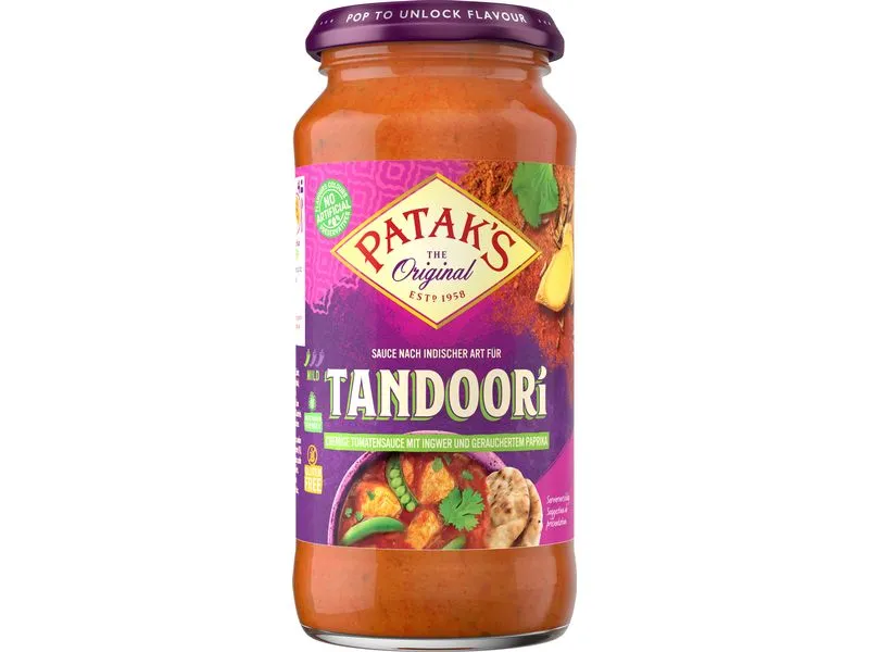 Pataks Tandoori Sauce 450 g Pataks Tandoori Sauce 450 g