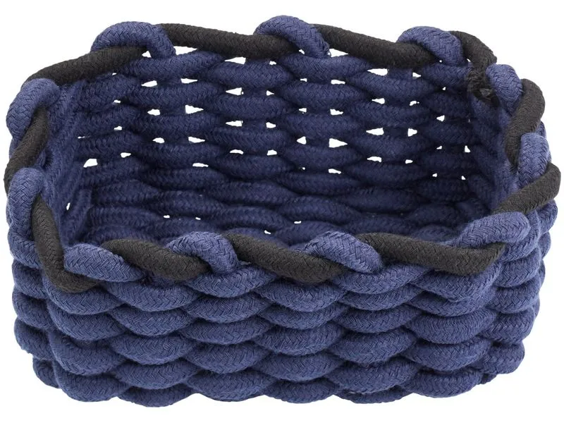 diaqua® Aufbewahrungskorb Cord dunkelblau Dunkelblau diaqua® Aufbewahrungskorb Cord dunkelblau Dunkelblau