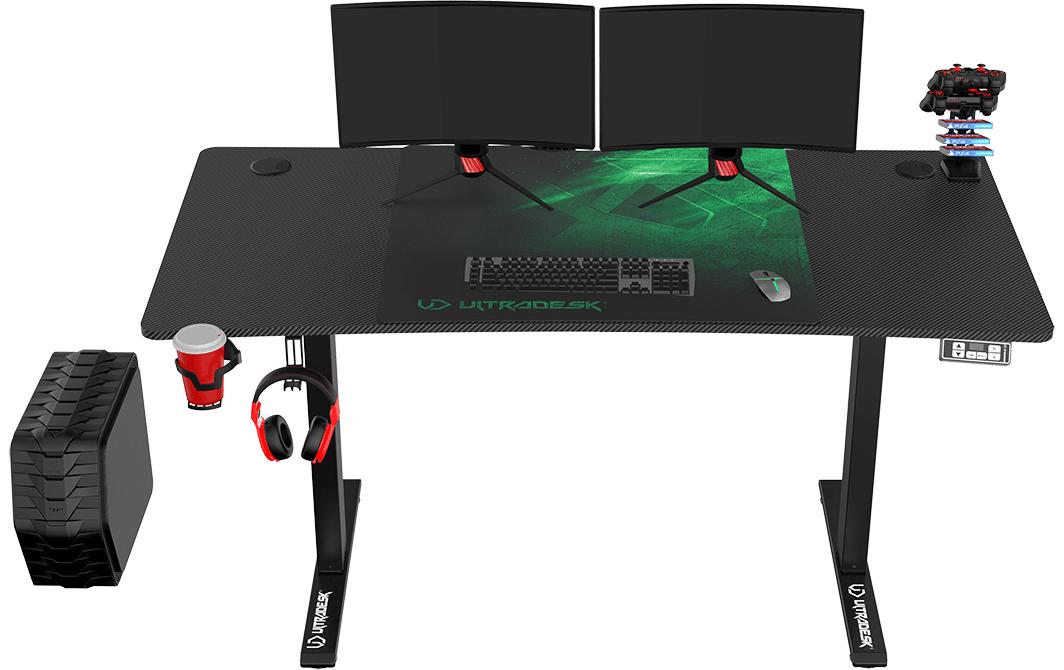 Ultradesk Gaming Tisch Level V2 Grün