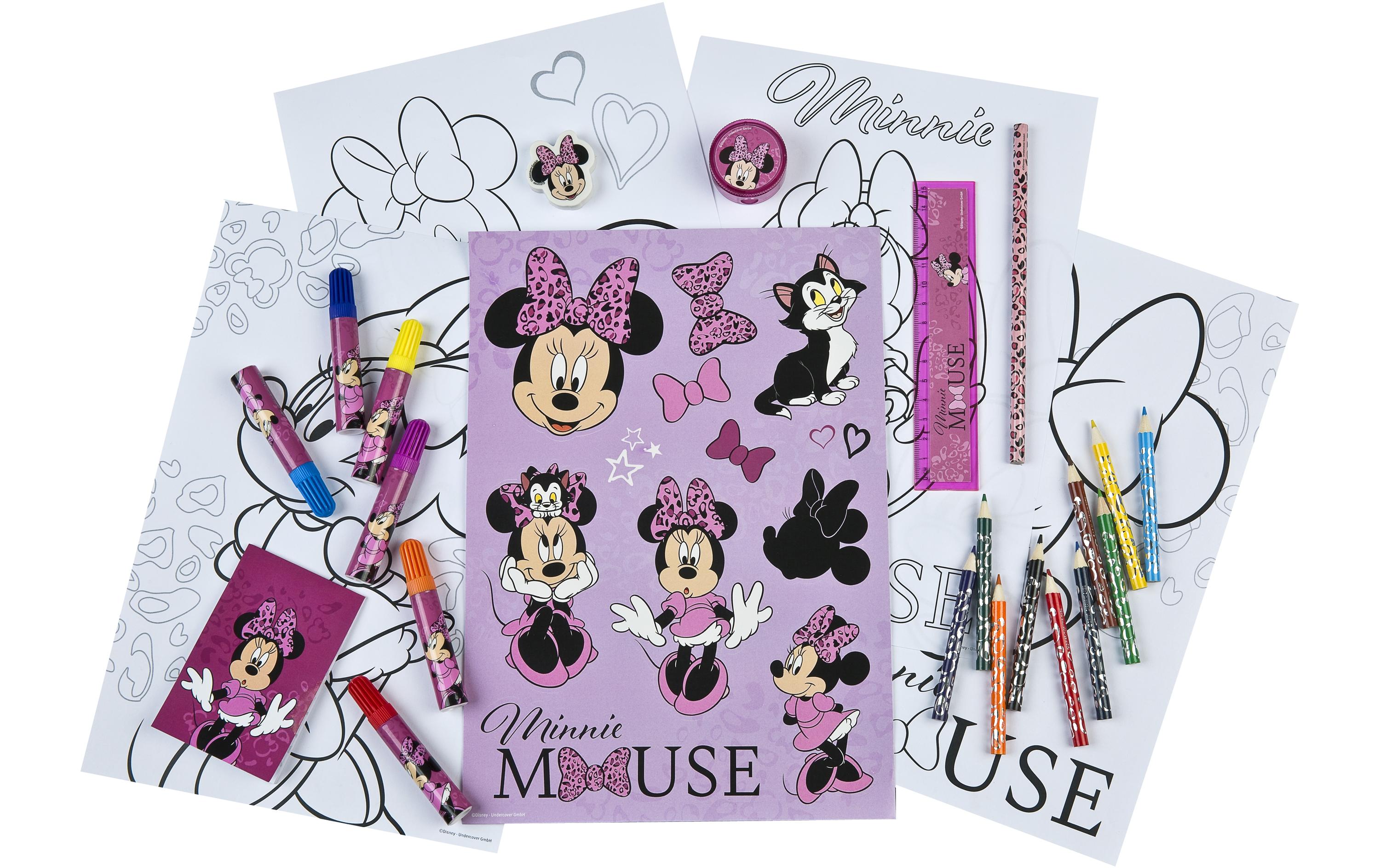 Undercover Malset Minnie Mouse 35-teilig