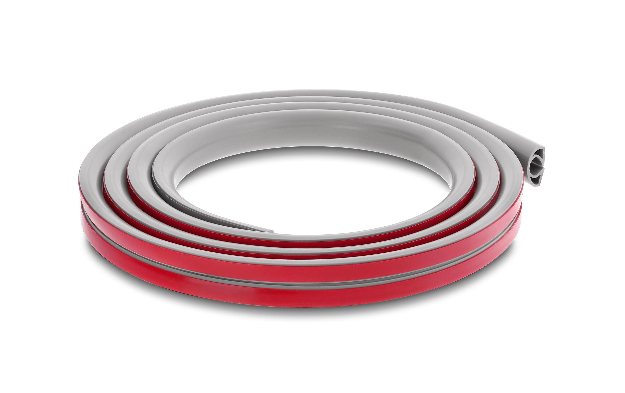 Delock Kabelkanal PVC flexibel 2 m x 20 mm Grau