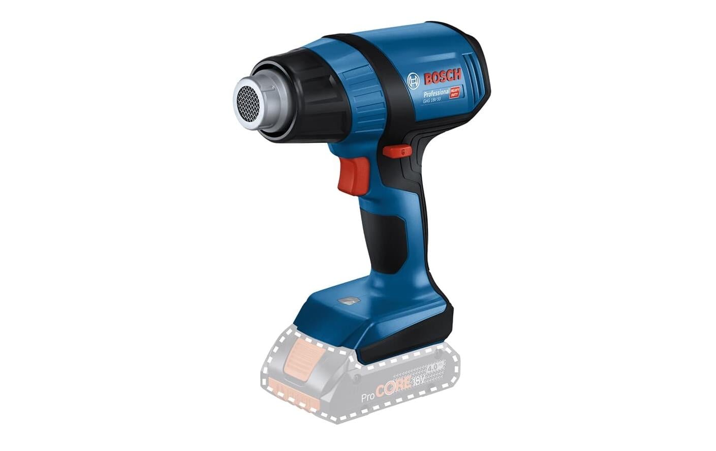 Bosch Professional Akku-Heissluftgebläse GHG 18 V-50 Solo Bosch Professional Akku-Heissluftgebläse GHG 18 V-50 Solo