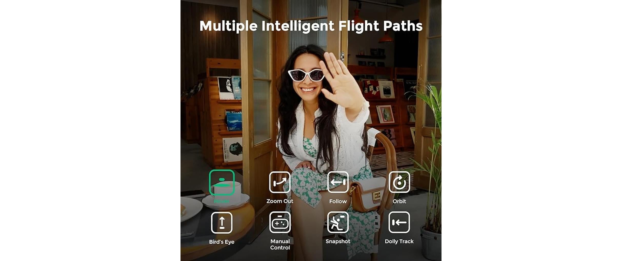 HOVERAir Multikopter HoverAir X1 Standard Weiss, RTF HOVERAir Multikopter HoverAir X1 Standard Weiss, RTF