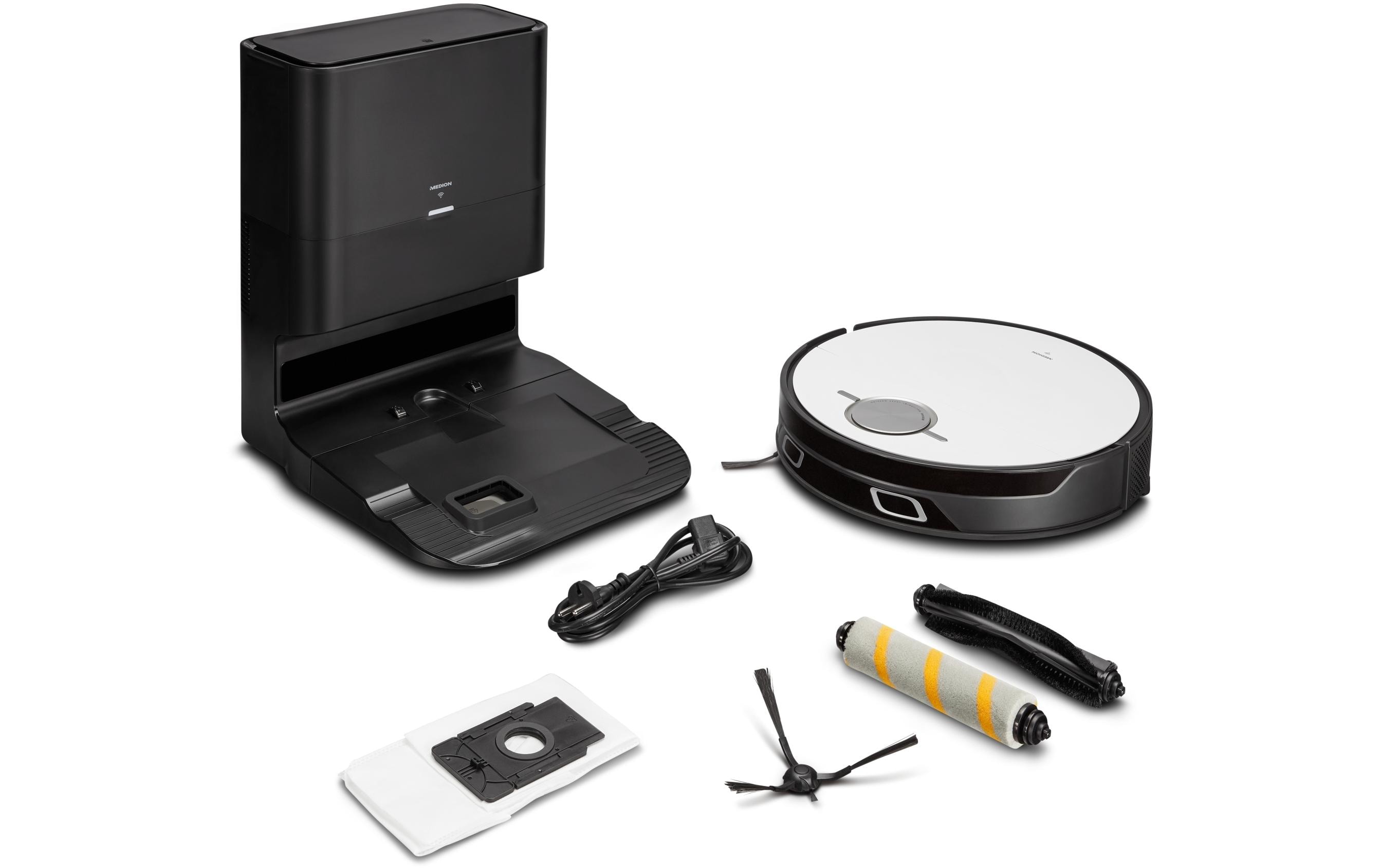 Medion Saugroboter X50 mit Absaugstation Medion Saugroboter X50 mit Absaugstation