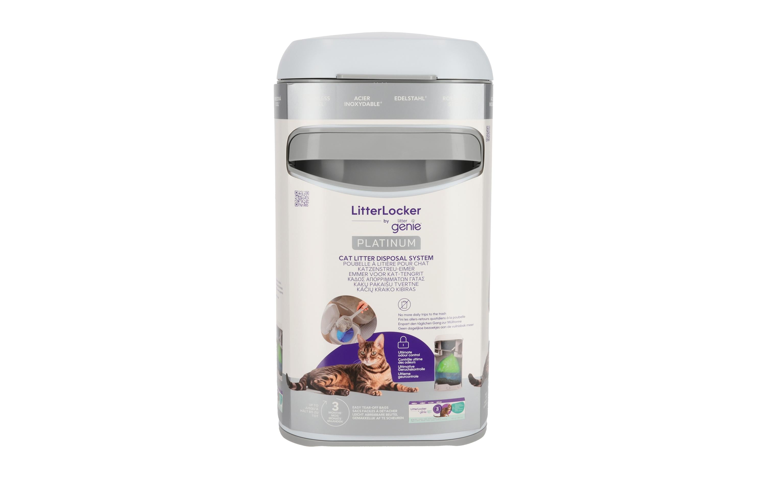 LitterLocker Entsorgungseimer Platinum