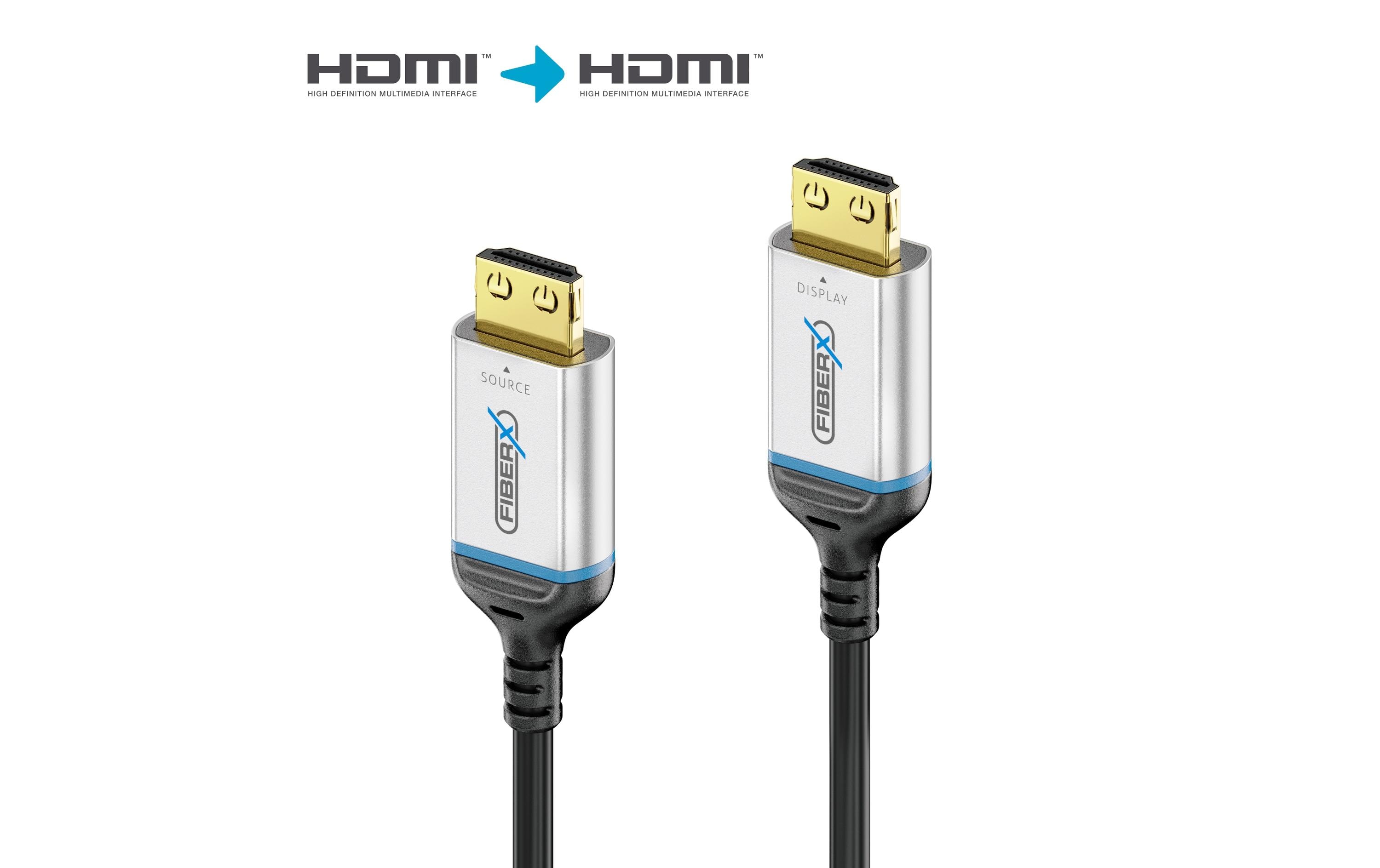 FiberX Kabel FX-I380 ATC zertifiziert HDMI - HDMI, 20 m, 8K/60Hz FiberX Kabel FX-I380 ATC zertifiziert HDMI - HDMI, 20 m, 8K/60Hz