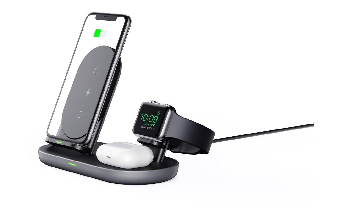 AUKEY Wireless Charger Aircore 3-in-1 Station