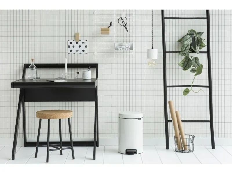 Brabantia Treteimer NewIcon 12 l, White Brabantia Treteimer NewIcon 12 l, White