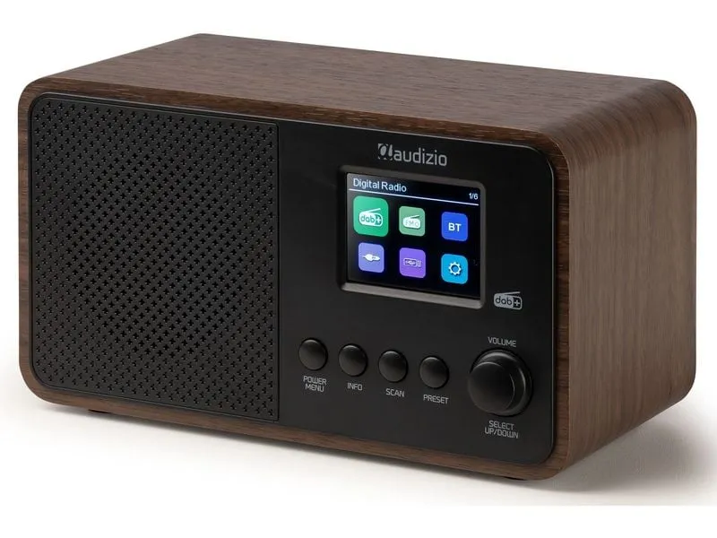 Audizio DAB+ Radio Avio Braun