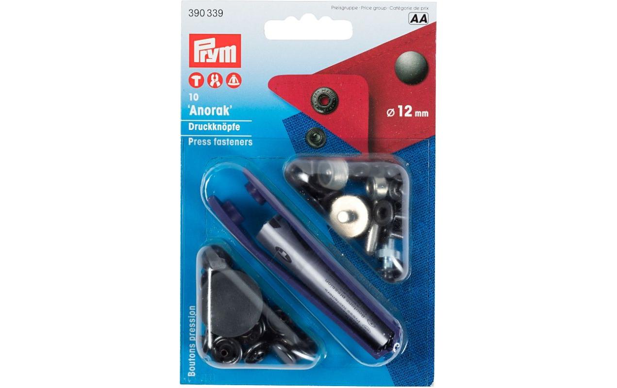 Prym Druckknöpfe Anorak Brüniert, 12 mm Prym Druckknöpfe Anorak Brüniert, 12 mm