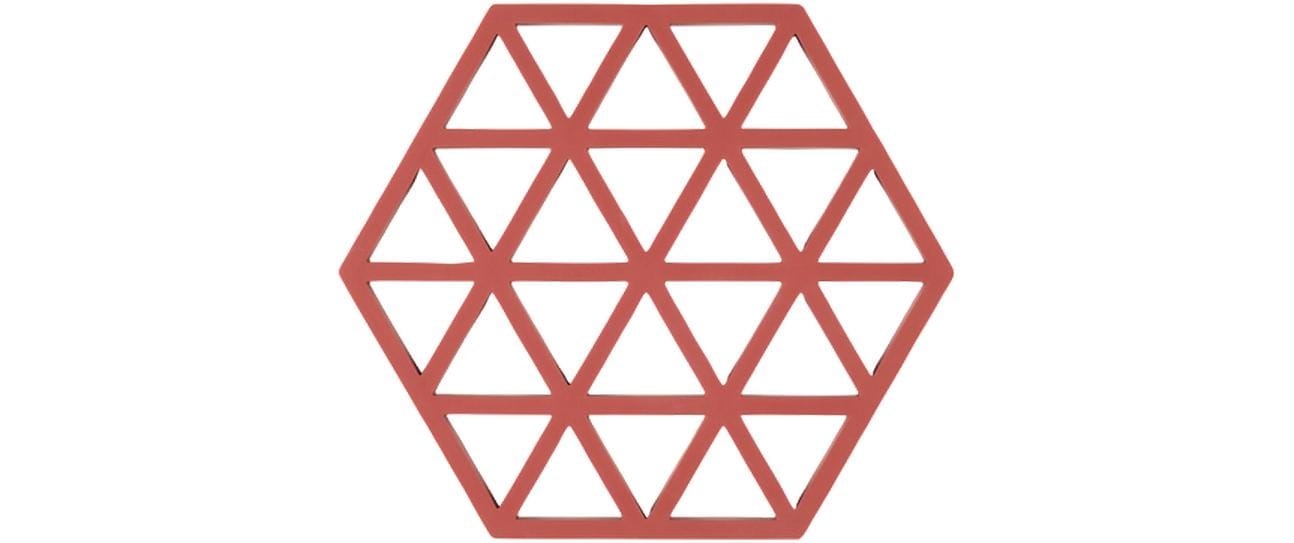 Zone Denmark Topfuntersetzer Triangle Untersetzer Rot