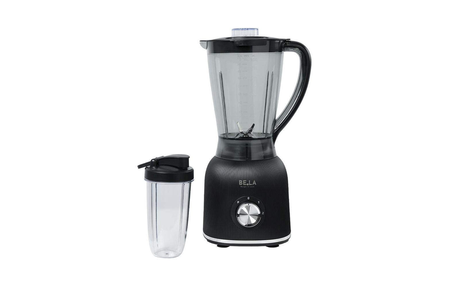 Berger Lanz Standmixer SM1200W Transparent/Schwarz