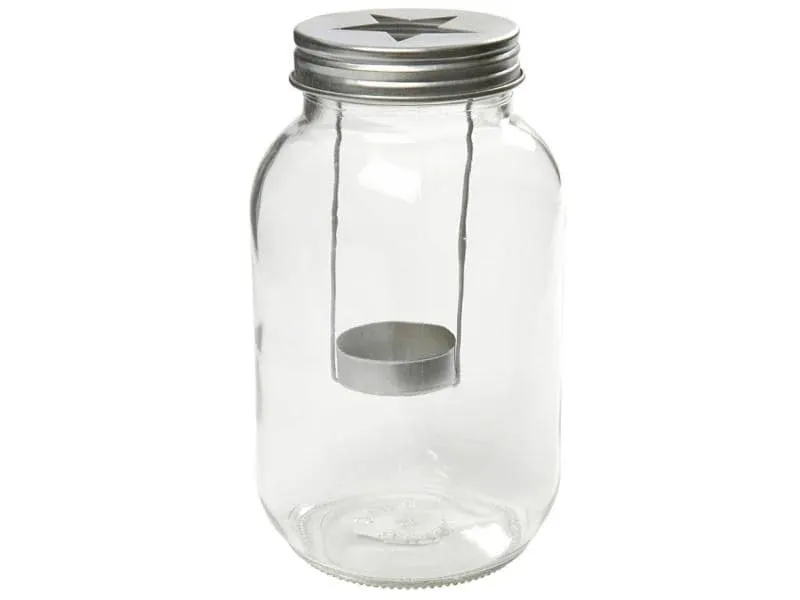 Creativ Company Kerzenhalter Glas, 10 x 18 cm, 1 Stk. Creativ Company Kerzenhalter Glas, 10 x 18 cm, 1 Stk.