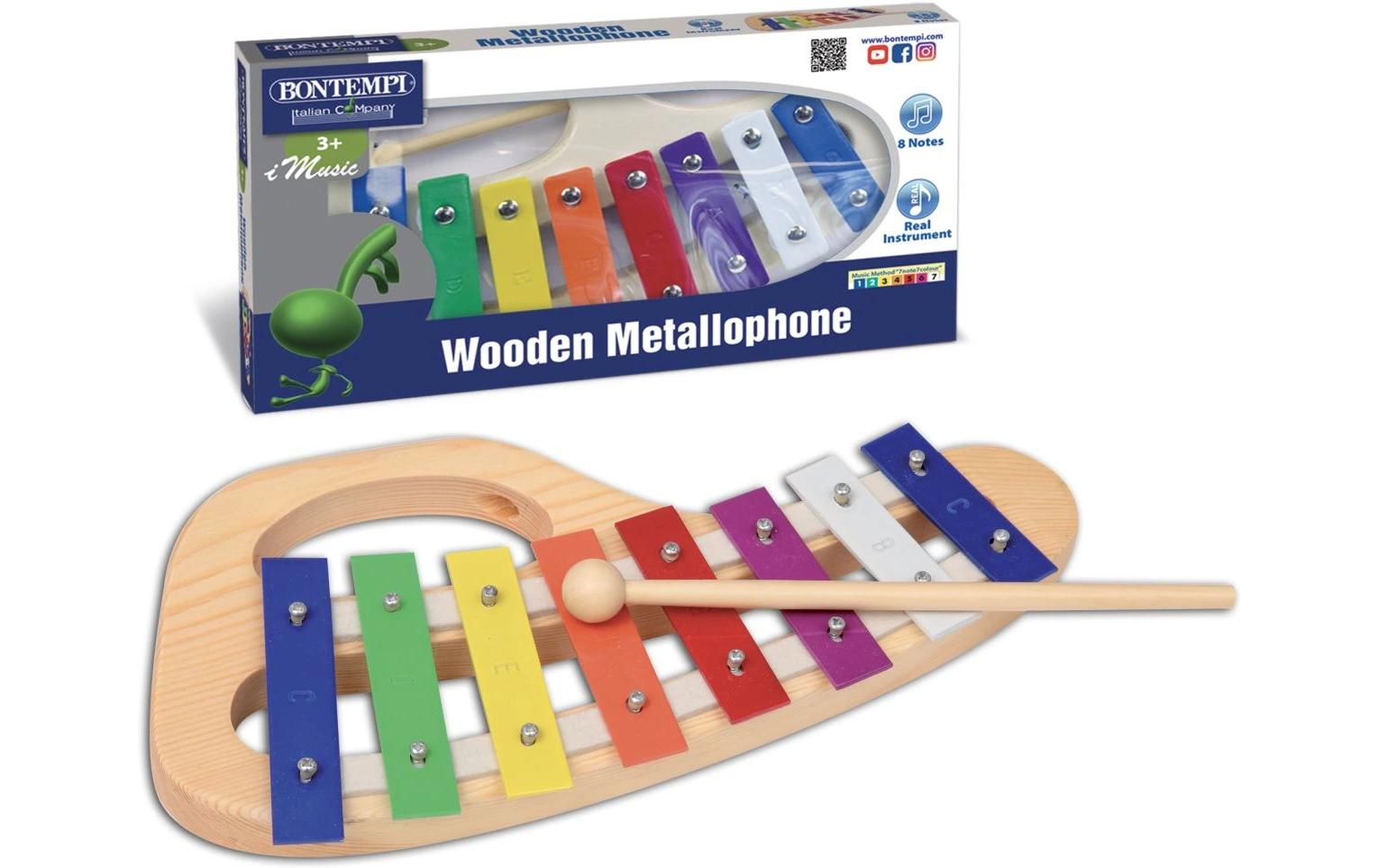 Bontempi Metallophon mit 8 Metallplättchen Bontempi Metallophon mit 8 Metallplättchen