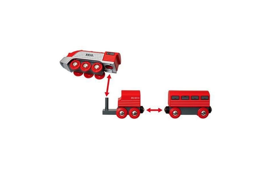 BRIO Eisenbahn Highspeed Dampfzug BRIO Eisenbahn Highspeed Dampfzug