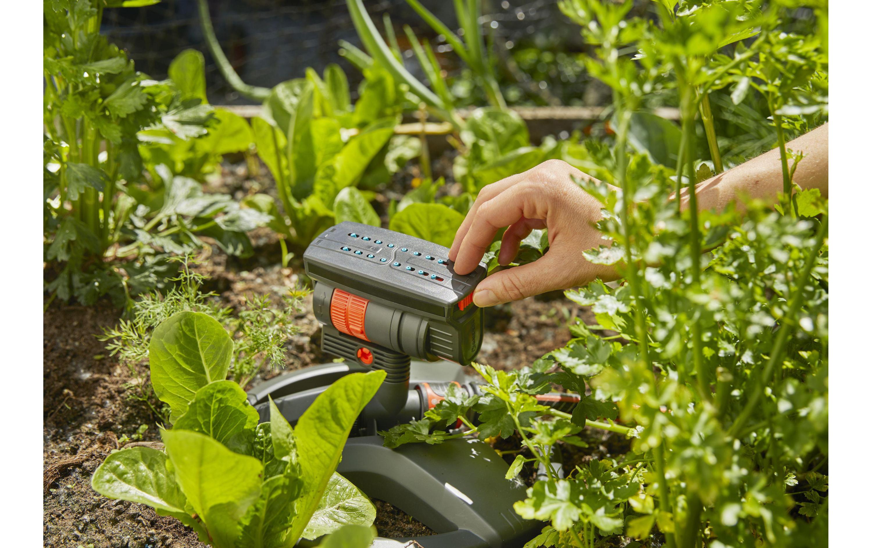 GARDENA Viereckregner AquaZoom compact