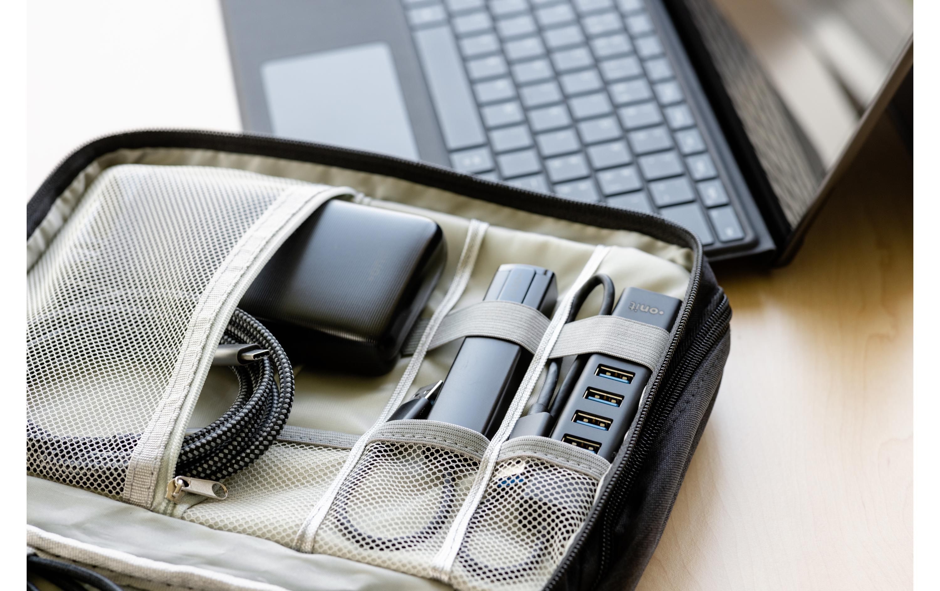 onit Reisetasche Tech-Zubehör Maxi, Schwarz