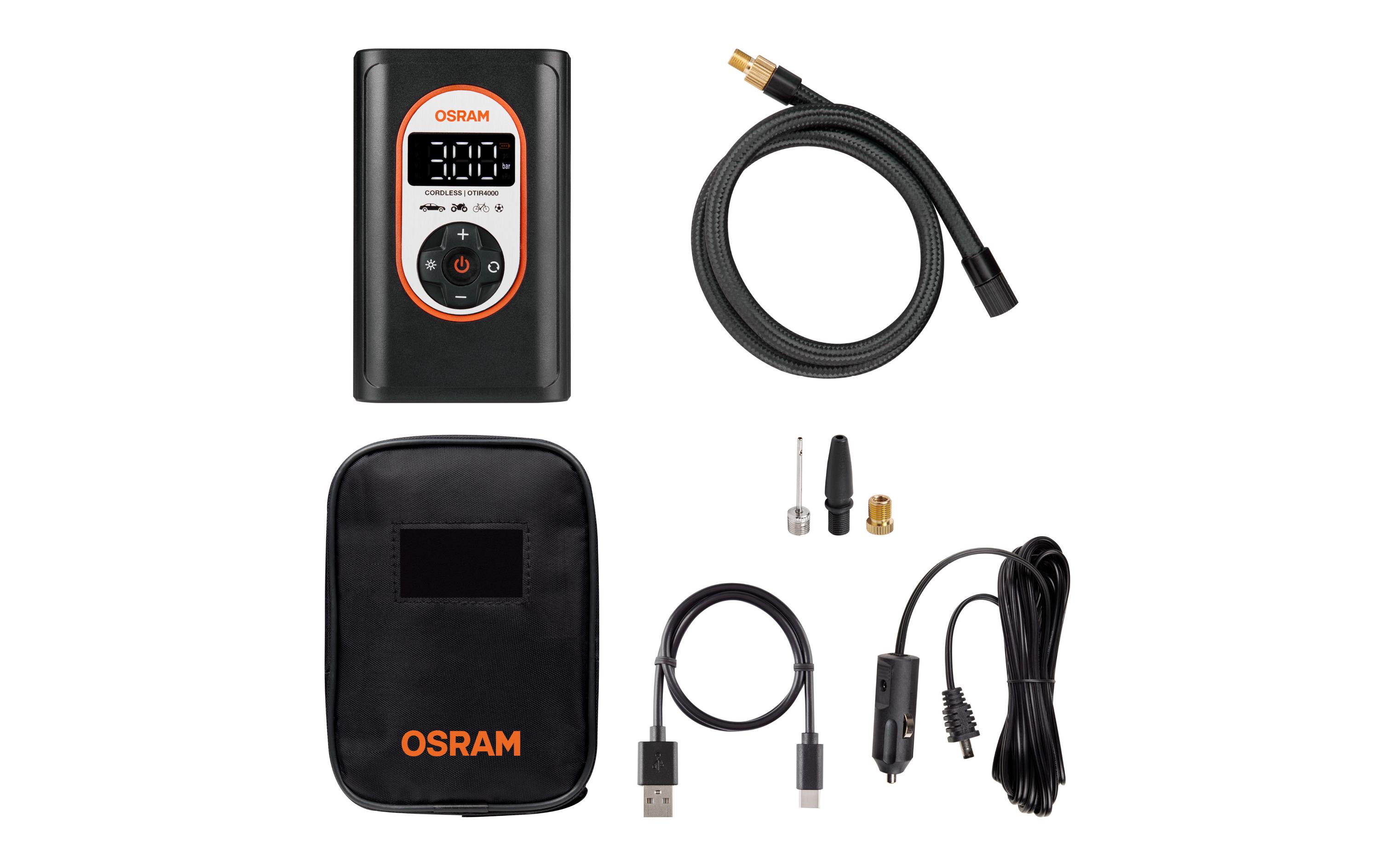 OSRAM Luftkompressor TYREinflate 4000, 8.3 bar OSRAM Luftkompressor TYREinflate 4000, 8.3 bar