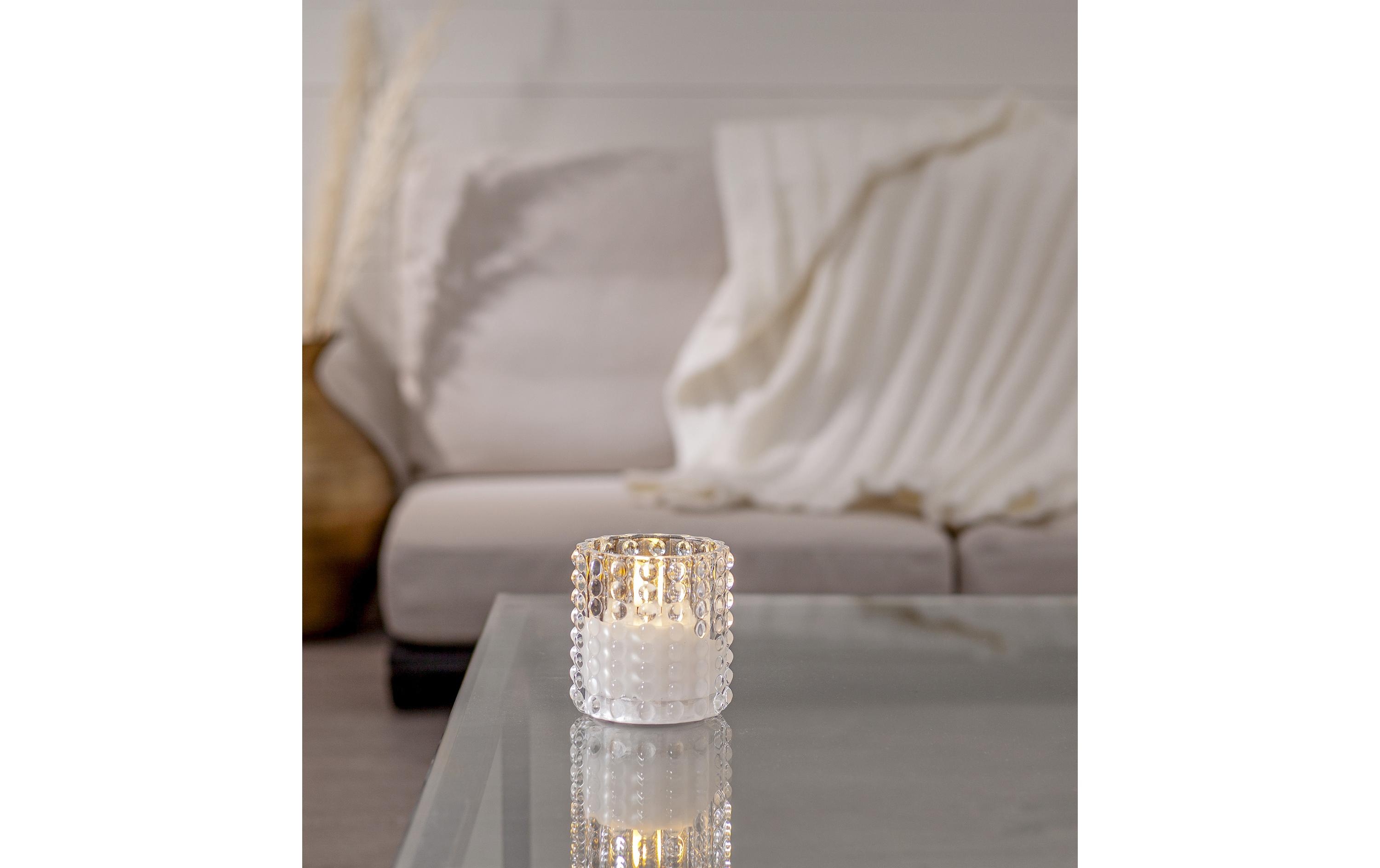 Star Trading LED-Kerze Flamme Dotty, Transparent, 10 cm Star Trading LED-Kerze Flamme Dotty, Transparent, 10 cm