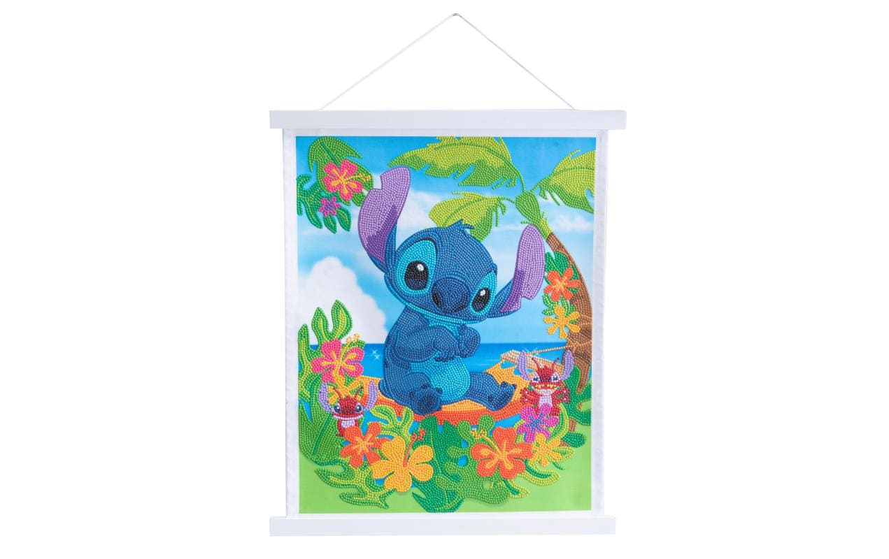 CRAFT Buddy Bastelset Crystal Art Scroll Stitch