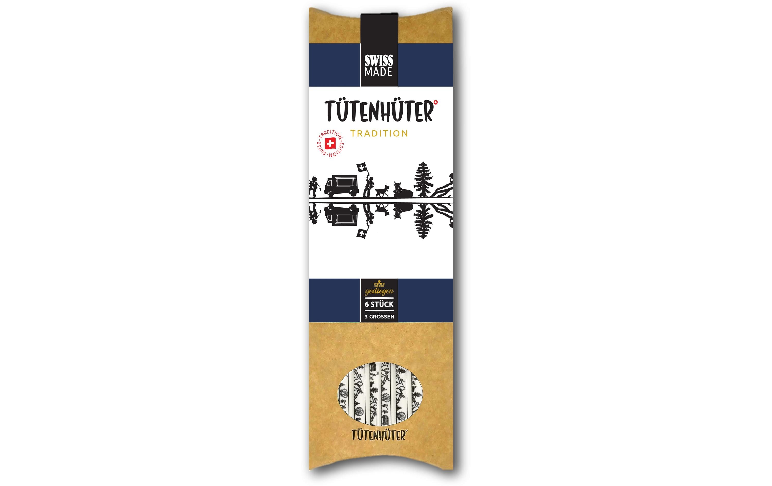 böörds Verschlussclip Set 6 Stück, Tradition