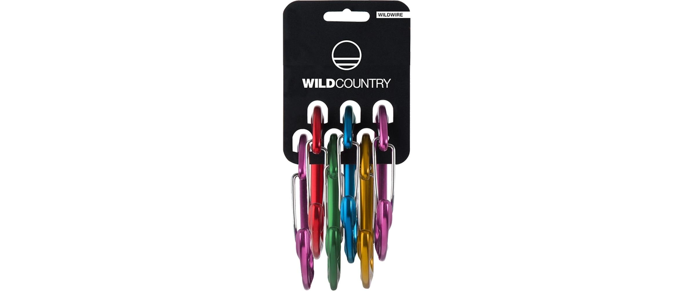 Wild Country Carabiner Wildwire Rack 6 Pack Uni Wild Country Carabiner Wildwire Rack 6 Pack Uni