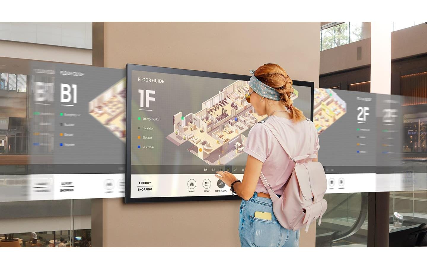 Samsung Touch Display QM43B-T Kapazitiv 43 Samsung Touch Display QM43B-T Kapazitiv 43