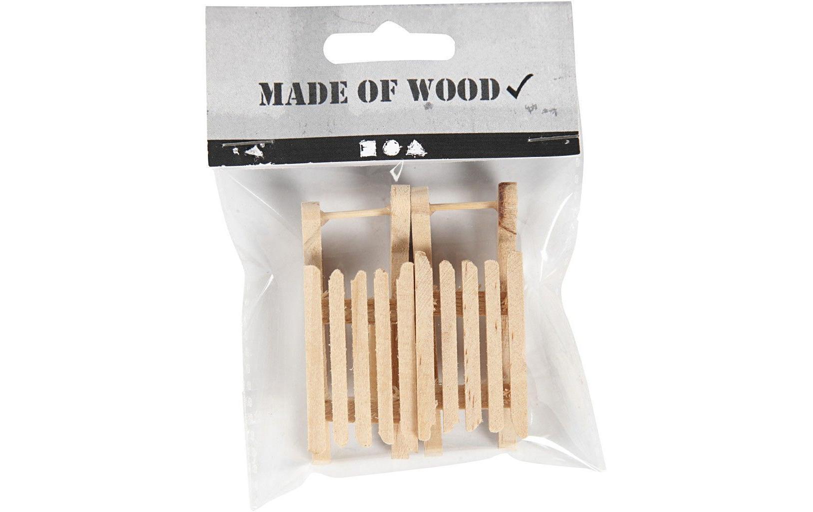 Creativ Company Mini-Figur Schlitten 6.5 x 2.5 cm