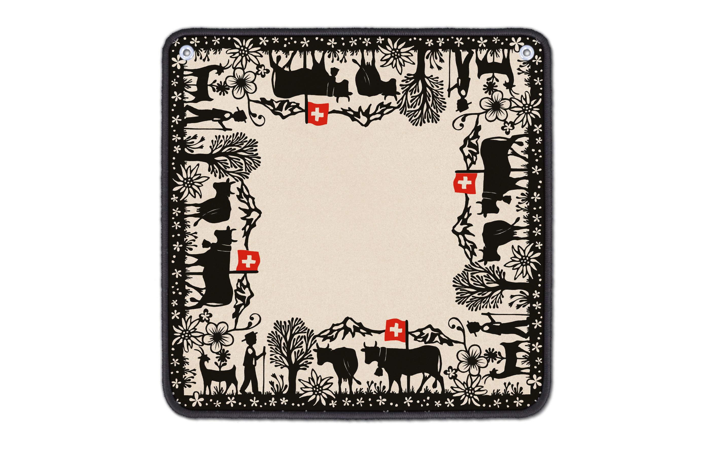 Carta.Media Jassteppich F/CH mit Motiv